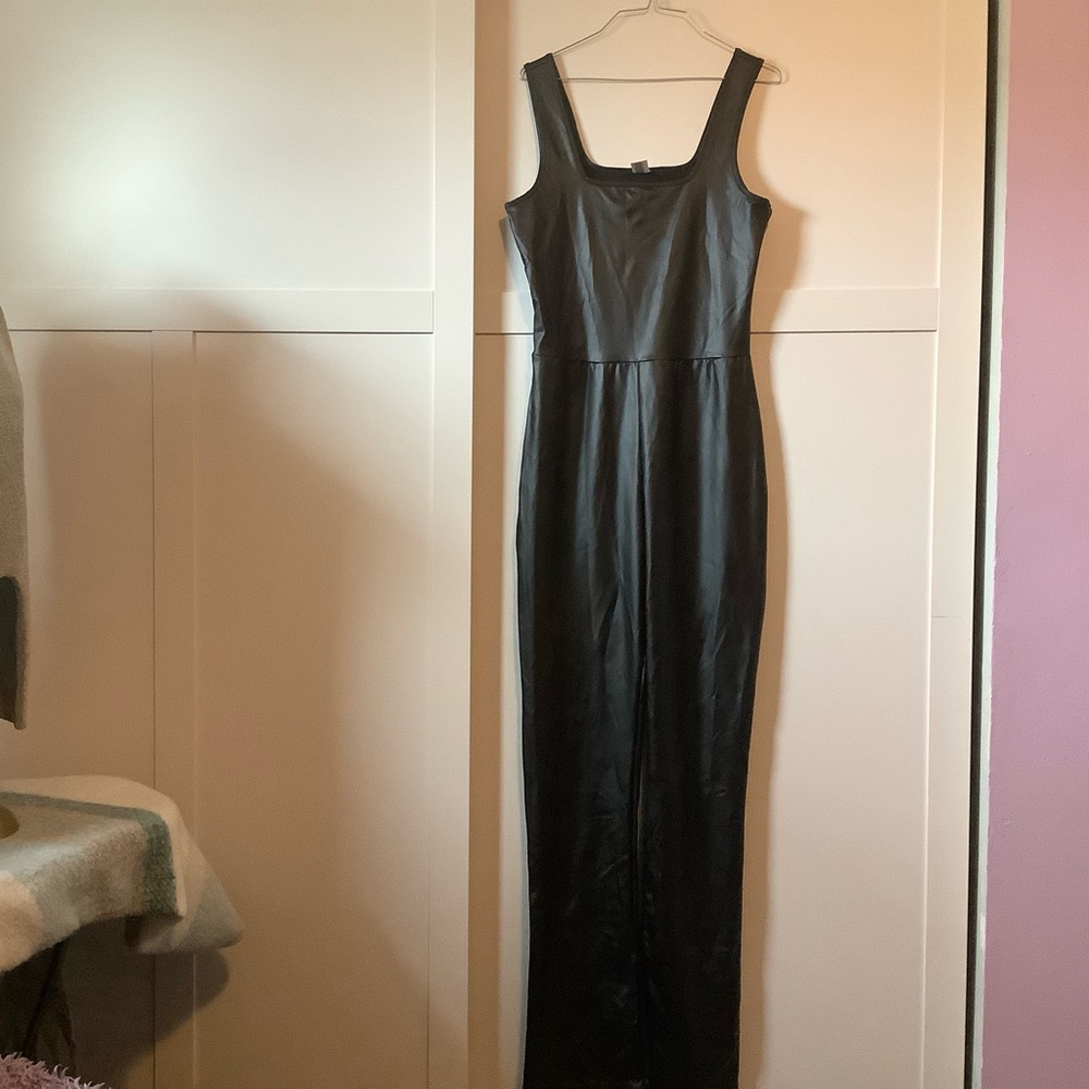 Fashion Love jumpsuit black size 2XLarge 100% polyester
